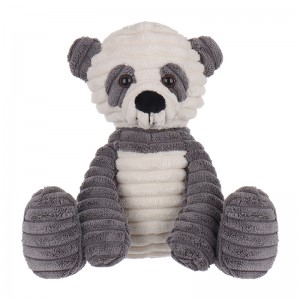 Apricot Lamb Corduroy Panda Stuffed Animal Soft Plush Toys