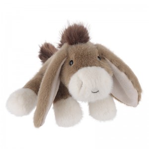 Apricot Lamb Hanging Ear Donkey Stuffed Animal Soft Plush Toys