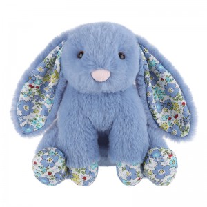 Apricot Lamb Field bunny-ocean blue Stuffed Animal Soft Plush Toys