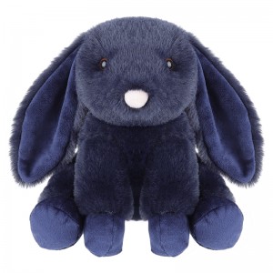 Apricot Lamb Dark Blue Bunny  Stuffed Animal Soft Plush Toys