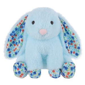 Apricot Lamb Field bunny-sky blue Stuffed Animal Soft Plush Toys