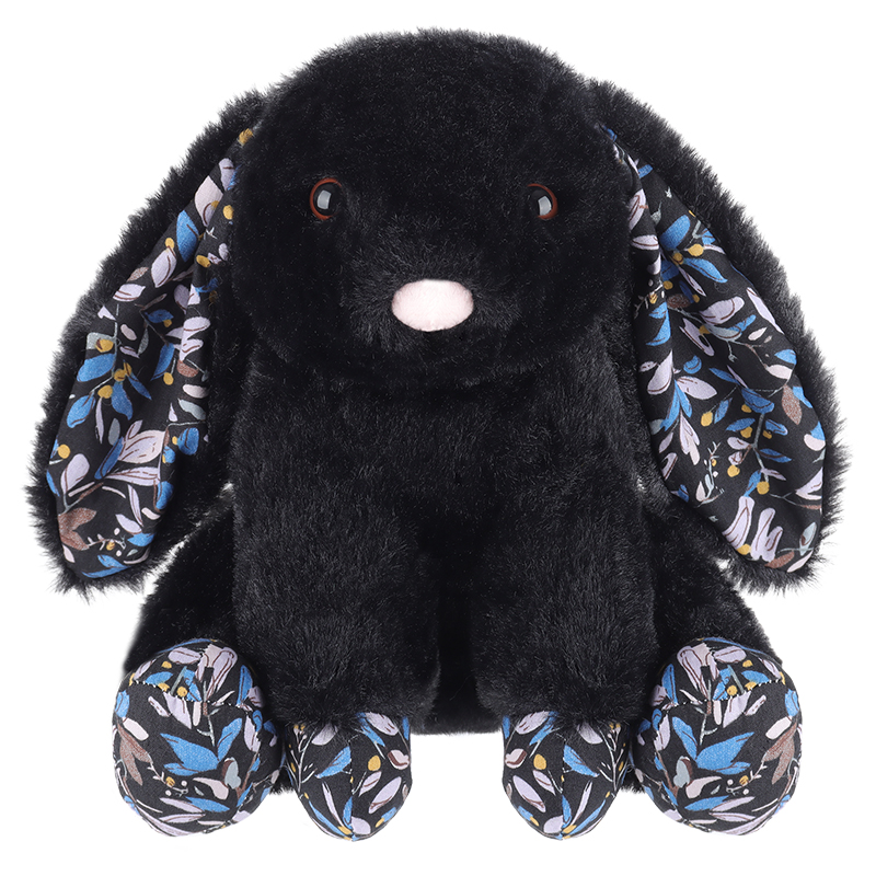 Apricot Lamb Field Bunny-Black Stuffed Animal Soft Plush Toys
