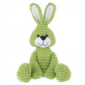 Apricot Lamb corduroy bunny-grass green Stuffed Animal Soft Plush Toys
