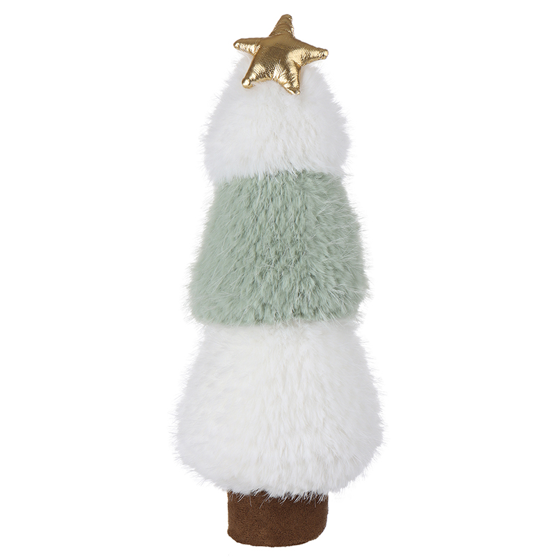 Apricot Lamb Christmas Tree Snow Stuffed Animal Soft Plush Toys
