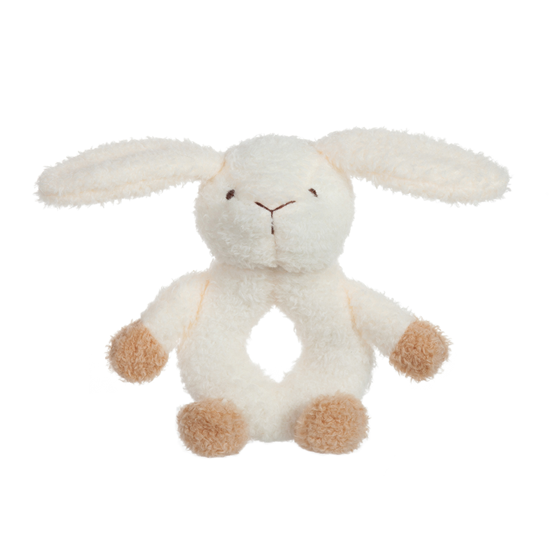 Apcriot Lamb bunny rattle