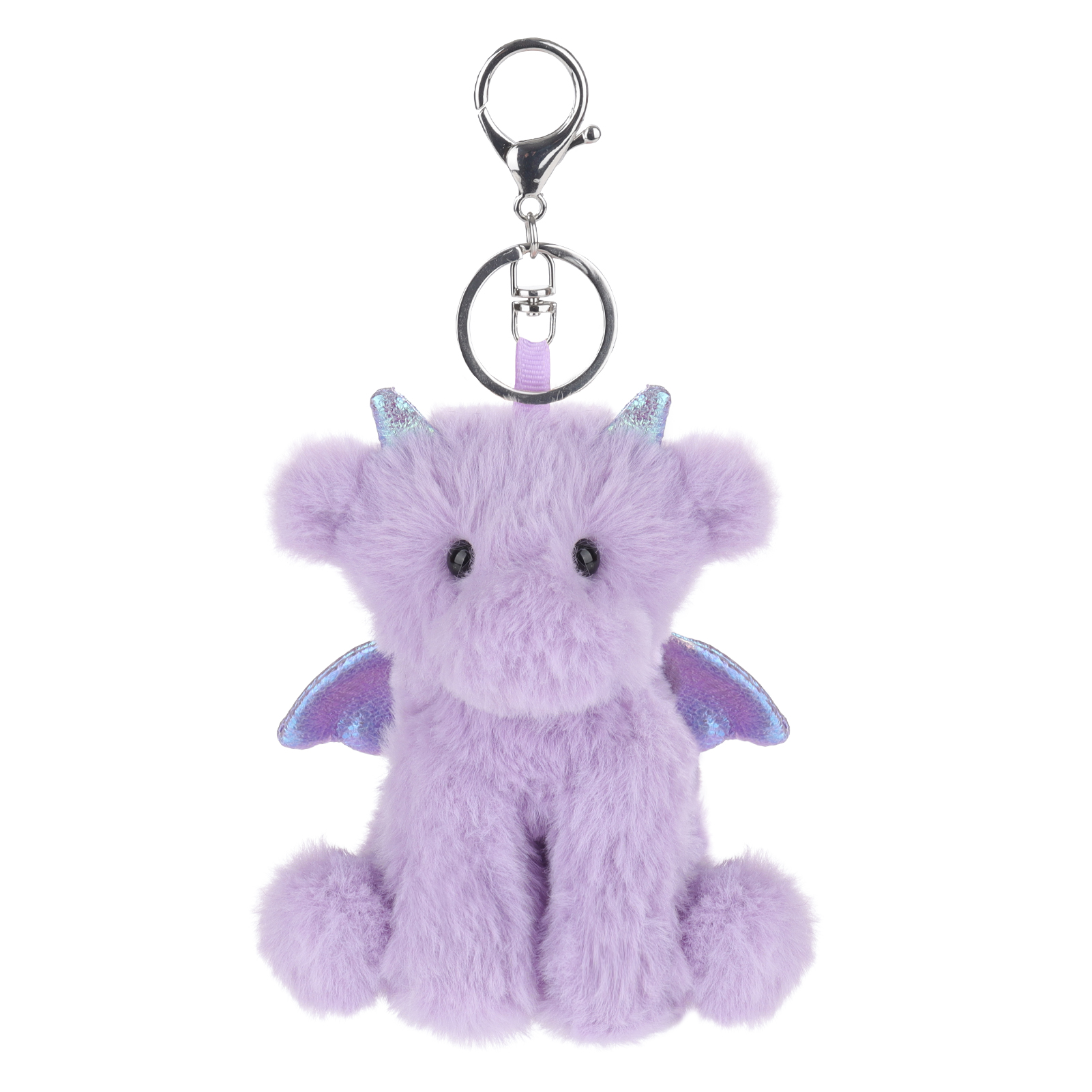 Apricot Lamb keychain-purple dragon Stuffed Animal Soft Plush Toys