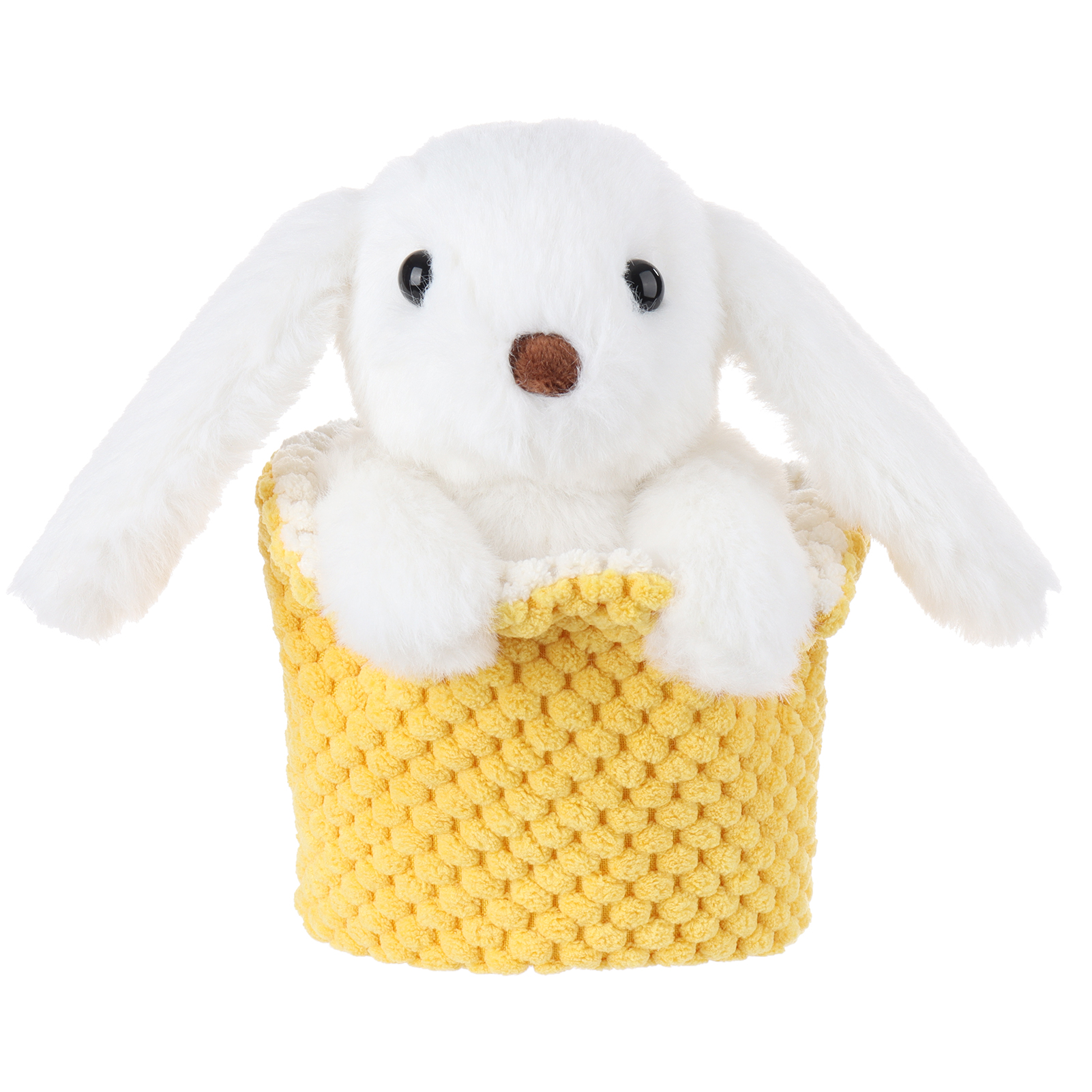 Apricot Lamb Teacup Bunny- Yellow Stuffed AnimalSoft Plush Toys