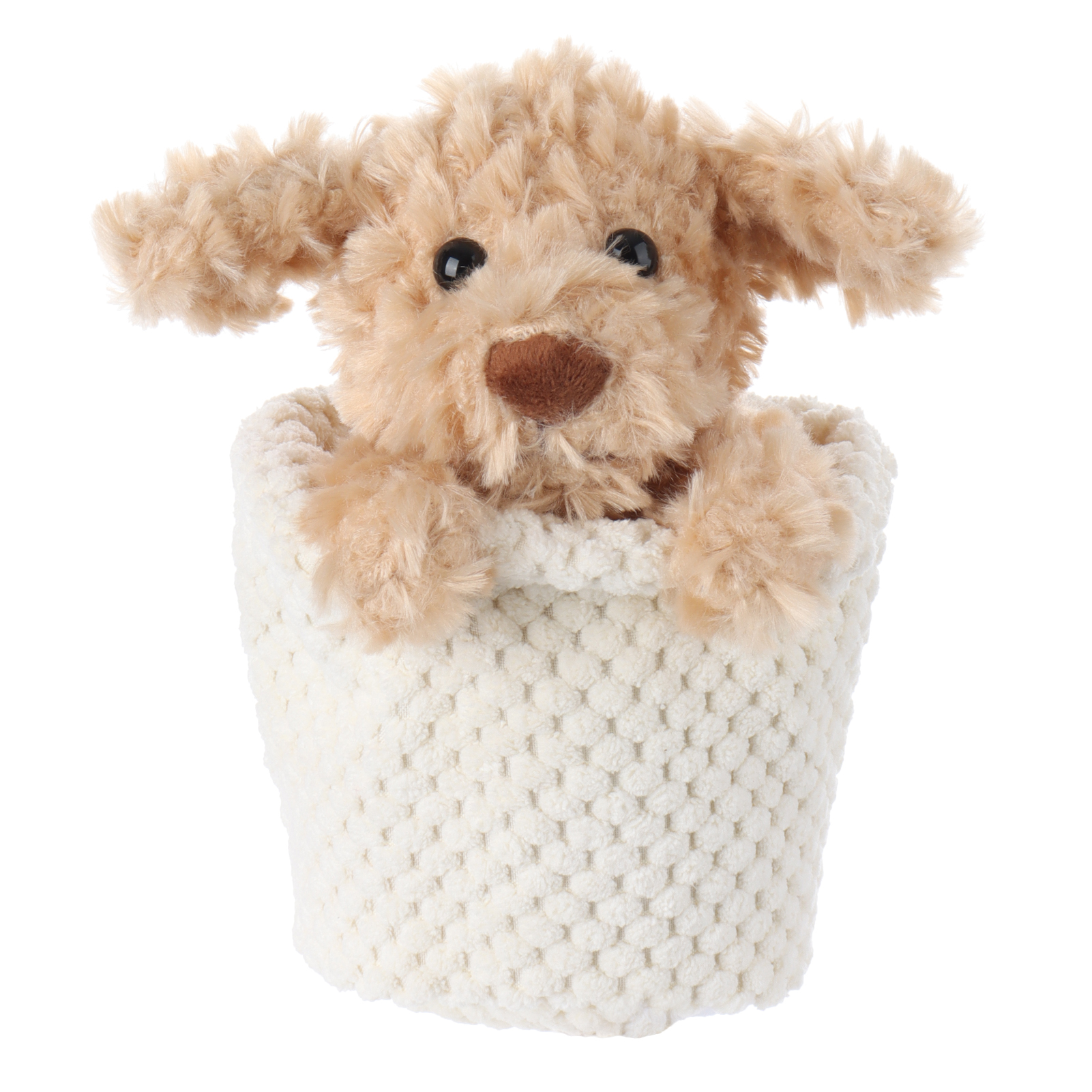 Apricot Lamb Teacup Vid Puppy Stuffed Animal Soft Plush Toys