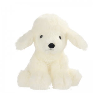 China wholesale Lamb Newborn Toy –  Apricot Lamb Cream Poodle Stuffed Animal Soft Plush Toys – LERONG TOYS