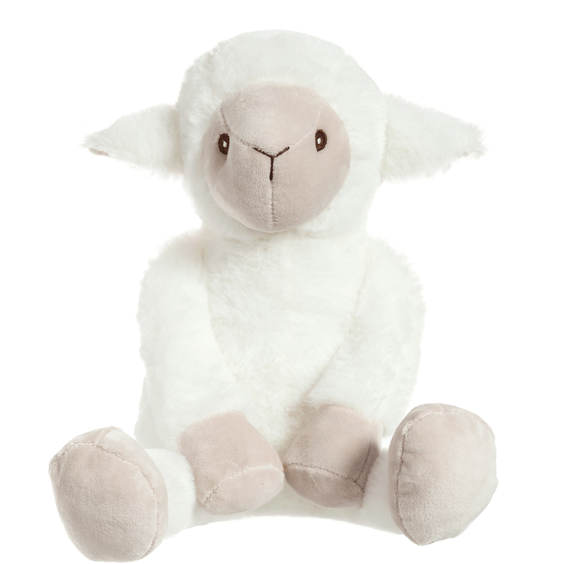 A Giraffe Plush Toy Supplier –  Apricot Lamb Lame White Stuffed Animal Soft Plush Toys – LERONG TOYS