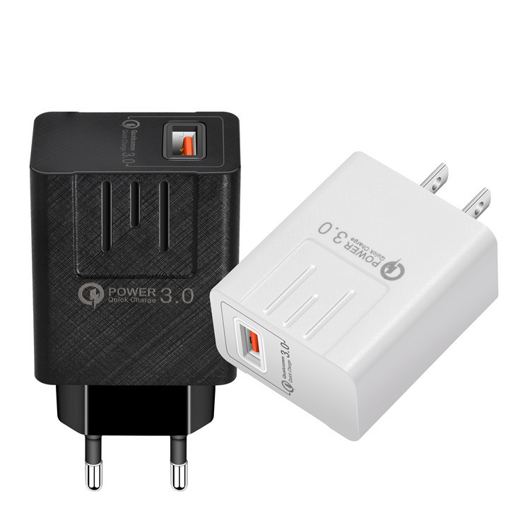 5V2.4Ag 30W QC 3.0 Wall Charger Dual Port USB Charger USB3.0 For Wall Traveling