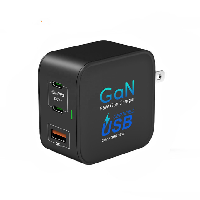 Good Quality Gan Charger - 65w Gan Charger Type C PD Laptop power Adapter With QC 4.0 3.0 Foldable US Plug Apple USB C Wall Charger – Adavanced Product Solution