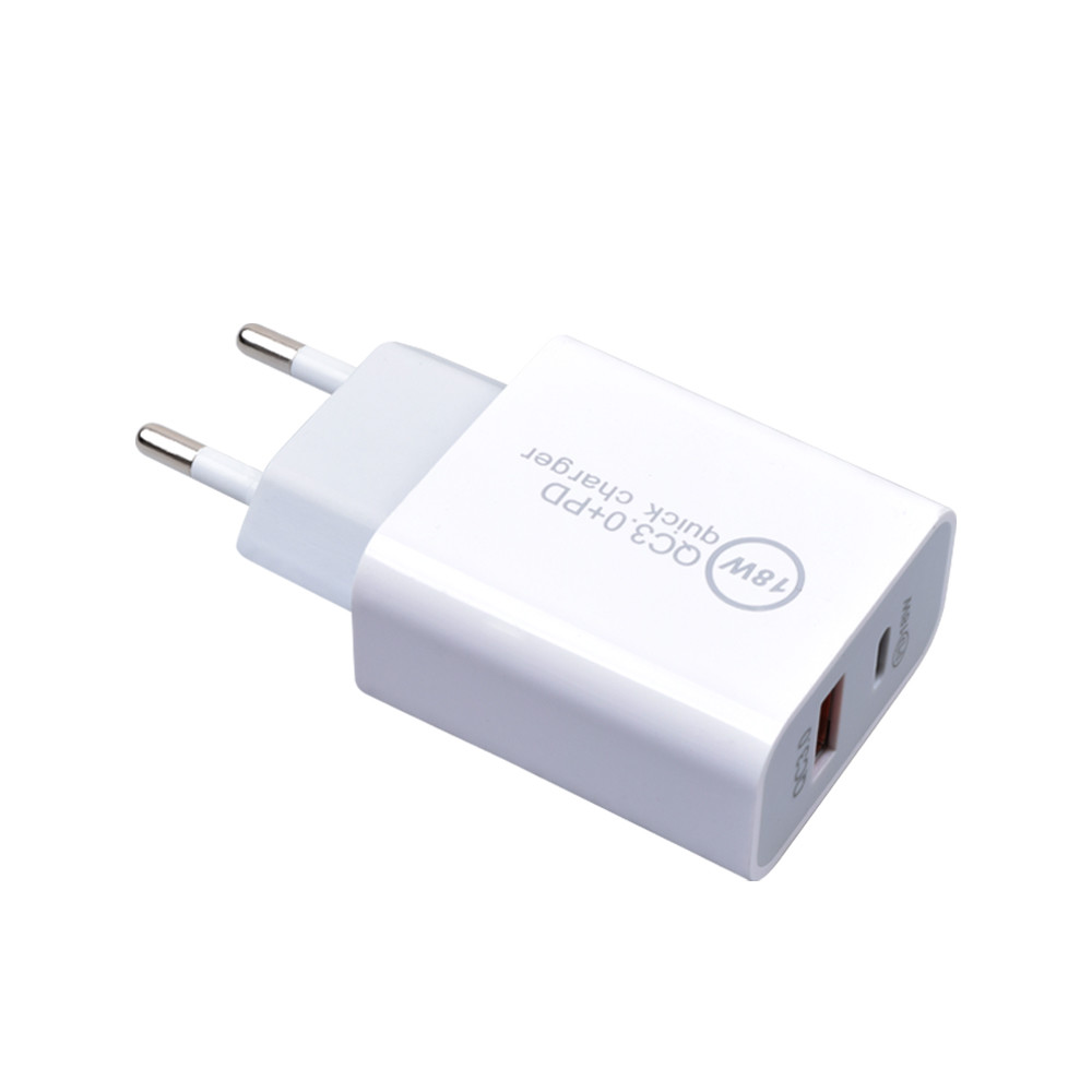 Qualcomm 3.0 Quick Charge 2 Port 18W USB C Wall Charger
