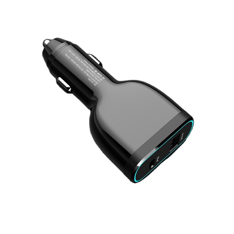 81W QC 3.0 PD Dual Port USB Type C Fast Car Phone Charger