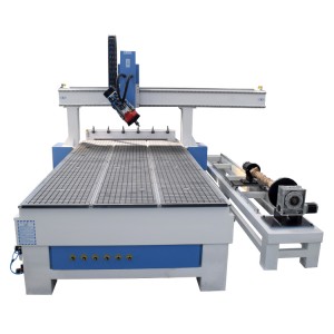 Professional Woodworking 4 Axis Atc CNC Router Engraving Machine for Cabinet Furnitures