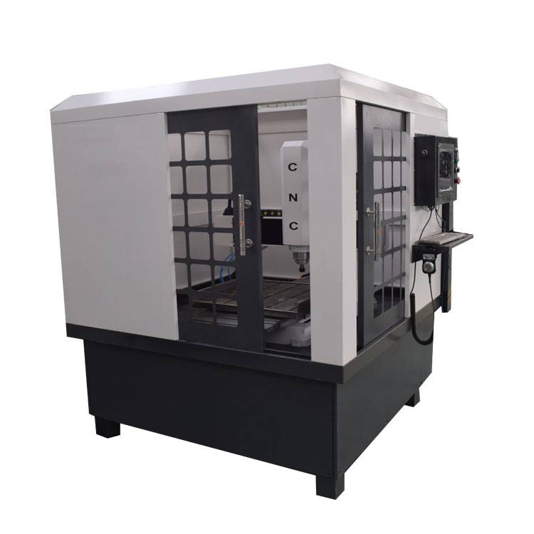 Iron Steel Copper Metal Mould Cutter Engraver 6060 CNC Milling Machine