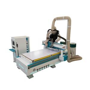 Wood CNC Router with Disc ATC faster tool changing