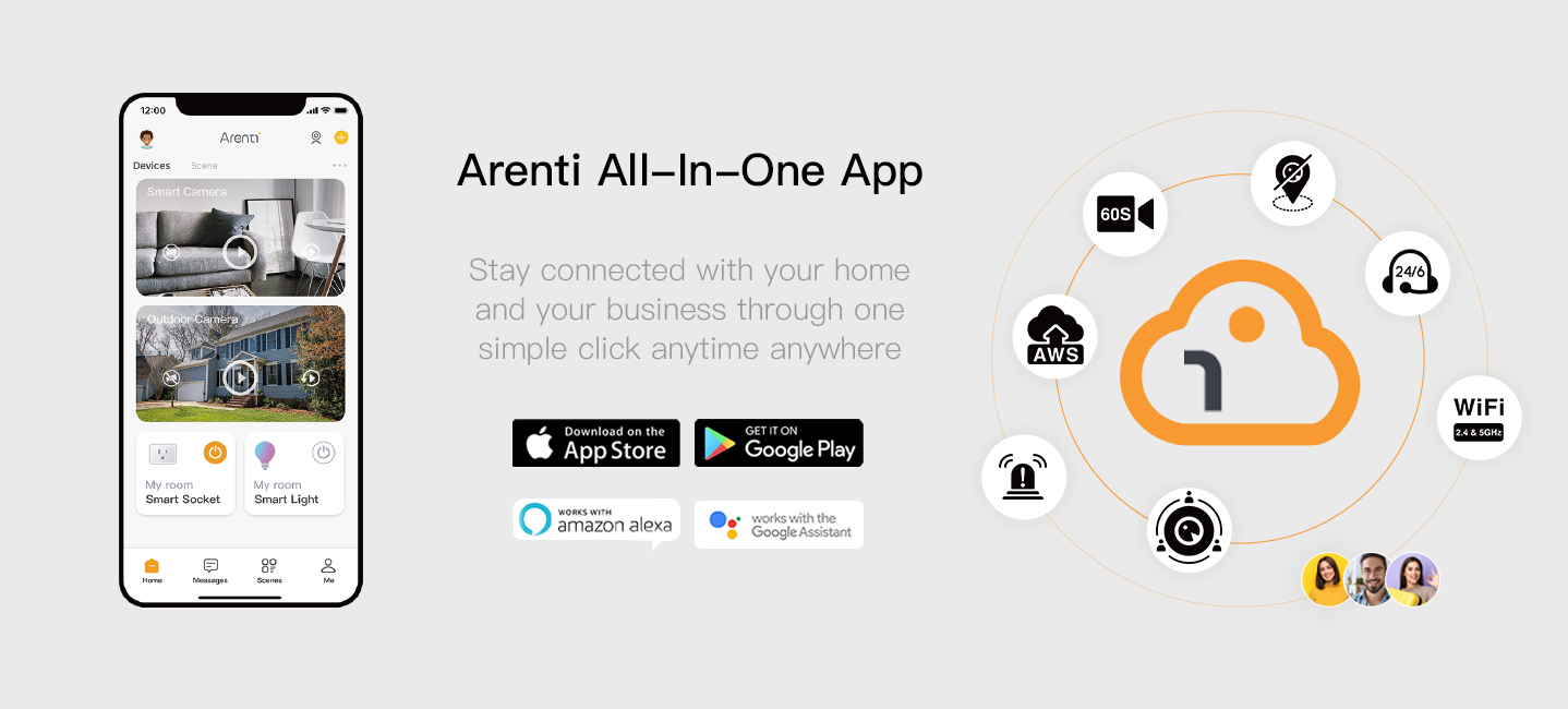 arenti all-in-one app