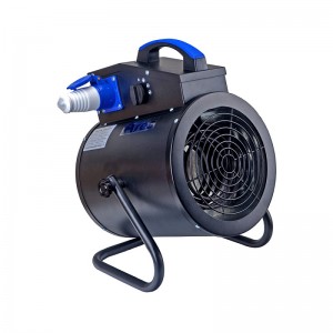 Portable Electric Fan Driven Air Heater Stainless Steel Tube Fan Heater