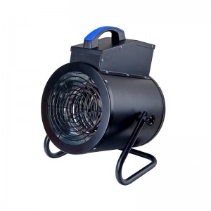 Portable Electric Fan Driven Air Heater Stainless Steel Tube Fan Heater