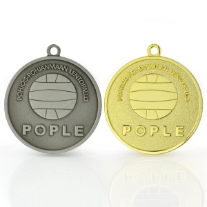 Children students creative metal medal custom basketball football soccer games Campus sports commemorative medal