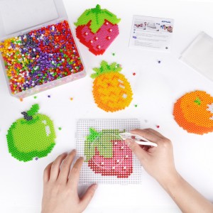 New Design Fruit Set DIY Craft Toy 12 Colors 5000 Artkal Beads Boxes Set S-5mm Fuse Beads.