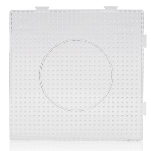 Artkal beads Clear Large Square Linkable Pegboard for 5mm Midi Beads