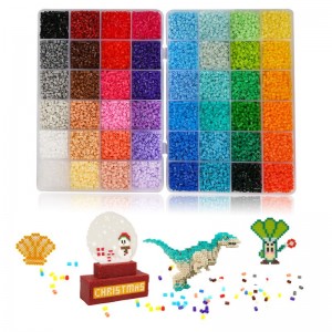2.6mm mini artkal beads box set 48 colors for making fuse beads artwork