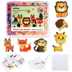 New arrival Animal Beads Set High Quality DIY Craft Toy S-5mm 14 Colors 5000 Artkal Beads Boxes Set.