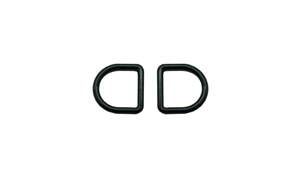 ຕົບແຕ່ງກະເປົ໋າໜັງ-D ring-handle buckle