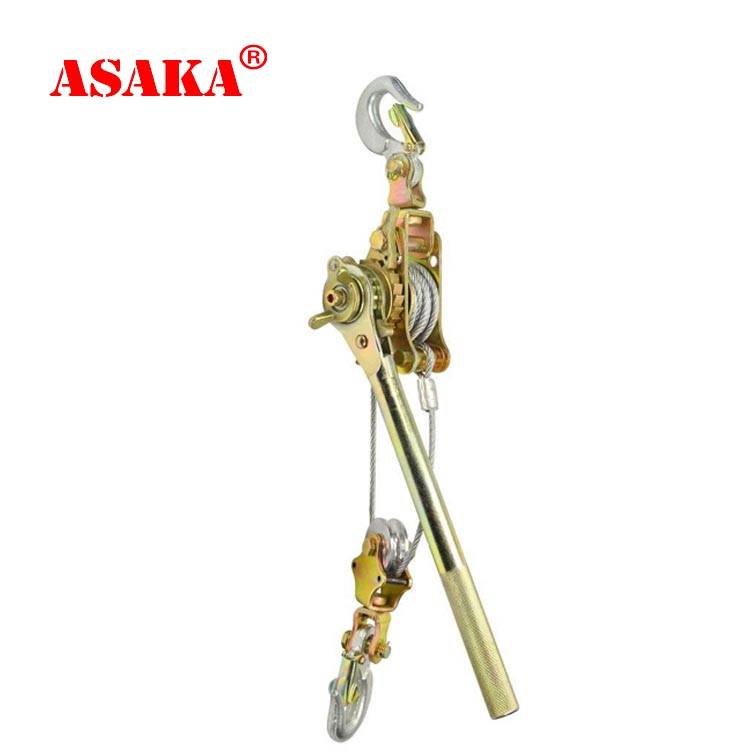 wire rope hand pulling ratchet cable puller