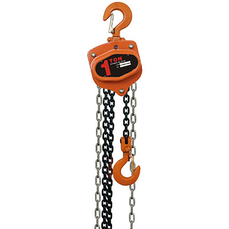 What is the principle of chain hoist