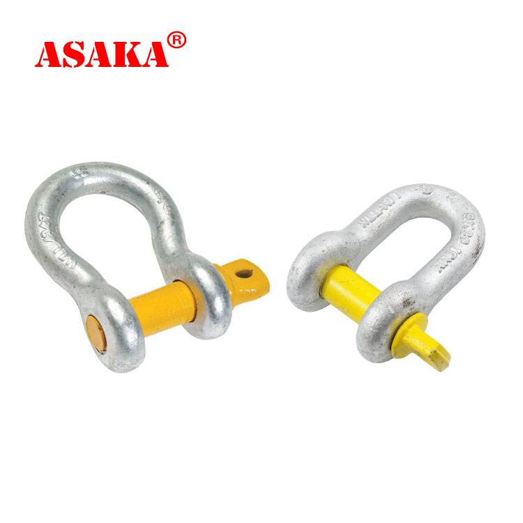 China Aluminium Lever Hoist Manufacturers - Australian Standard Bow Shackle High Strength Grade  – ASAKA