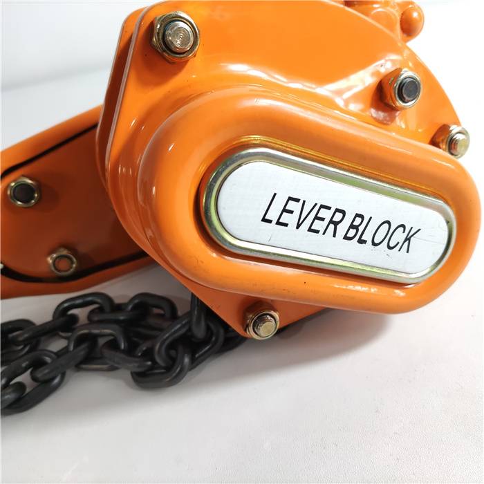 Chinese wholesale China G80 Load Chain 3ton Hand Lever Block Hoist with Double Paw Break