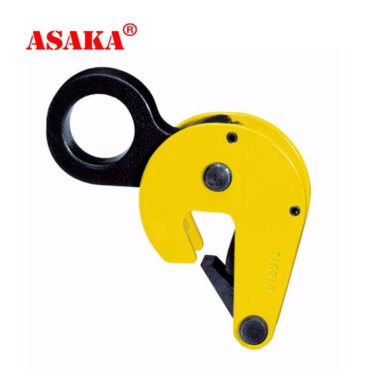 1 ton forged grab drum lifting clamp Two Legs Double Chain Oil Drum Lifting Clamp