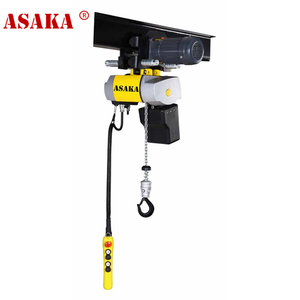 Renewable Design for 5 Ton Electric Chain Hoist With Trolley - 2T Electric Chain Hoist Electric Trolley  with  Italy imported GG handle  – ASAKA