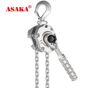 OEM Manufacturer 1 Ton Electric Chain Hoist - Mini Aluminum Alloy Lever Hoist Lever Block – ASAKA