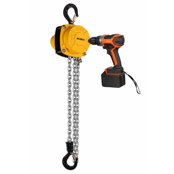 Made in China Portable Chain Hoist 2000KG with CE Marked Featured Image