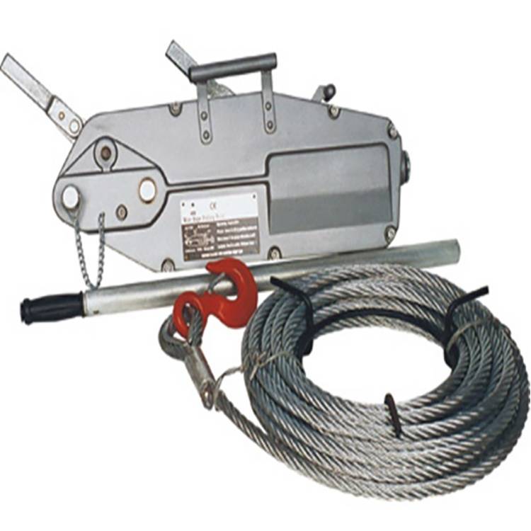 Professional winch hand winch with wire rope 800KG 10 meters
