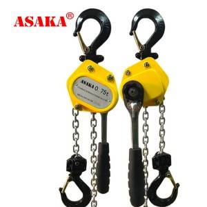 Good User Reputation for Hand Operated Wire Rope Winch - Hand Manual YL Type Ratchet Lever Block Chain Hoist  – ASAKA