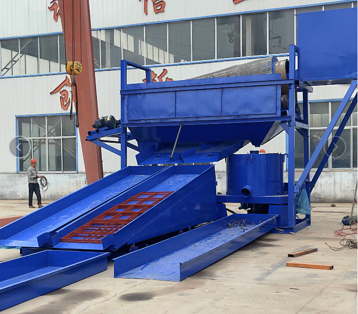 100 t/h placer river gold washing plant successfully sent to Guinea, Africa.
