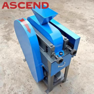 ASCEND double roller crusher grinding limestone marble powder with high efficiency
