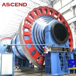 Big capacity wet and dry ball mill crushing and grinding machine for gold iron copper ore