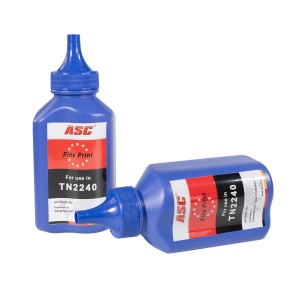 Toner barato para botellas de fotocopiadora TN240 de recarga de tóner de fabricantes de tóner de China Asc