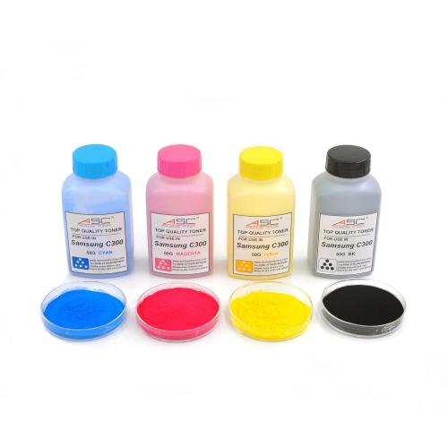 Compatible color toner for use in konica c350 c450