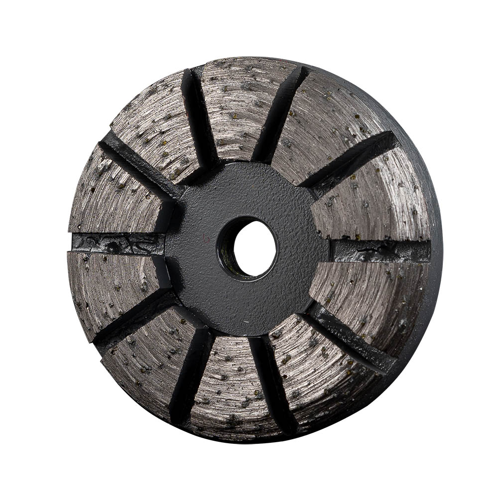 High Quality for 7 Inch Concrete Grinding Wheel - Metal-bond Beveled Edge Grinding Disk 10 Segments – Ashine