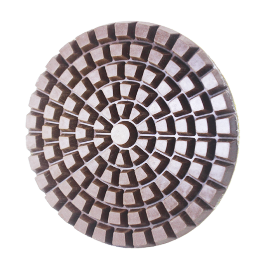 Hot New Products Marble Polishing Pads - 3-step Diamond Dry Polishing System – Four Row resin pads – Ashine