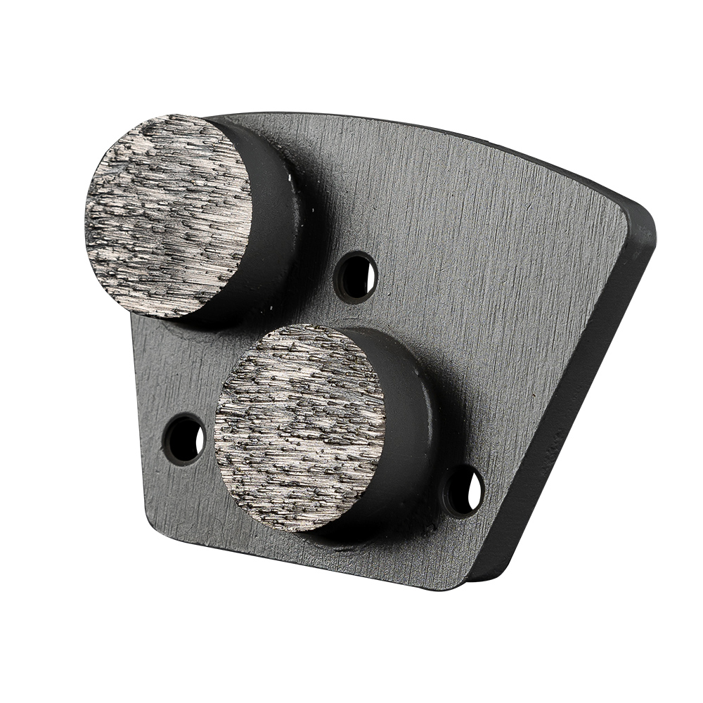 Renewable Design for 5 Inch Concrete Grinding Wheel - Metal-bond Trapezoid Diamond Grinding Shoes Button shaped – Ashine
