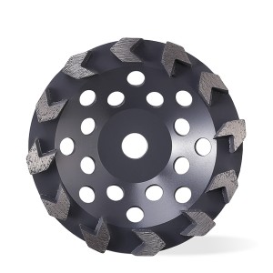 Best Price on 4.5 Inch Concrete Grinding Wheel – Metal-Bond Grinding Cup Wheels Arrow Shaped – Ashine