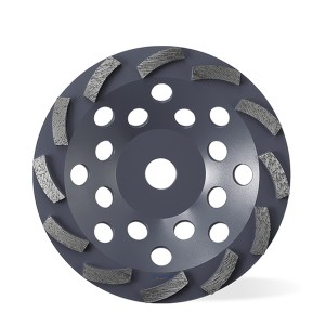 Cheap PriceList for 9 Inch Concrete Grinding Wheel – Metal-bond Diamond Swirl Cup Wheel – Ashine